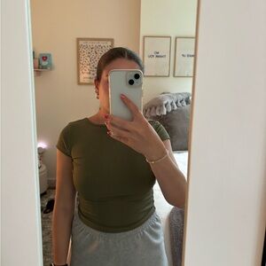 Princess Polly Open Back Shirt